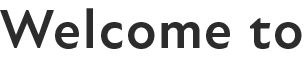 Welcome to